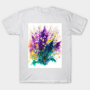 Purple flowers T-Shirt